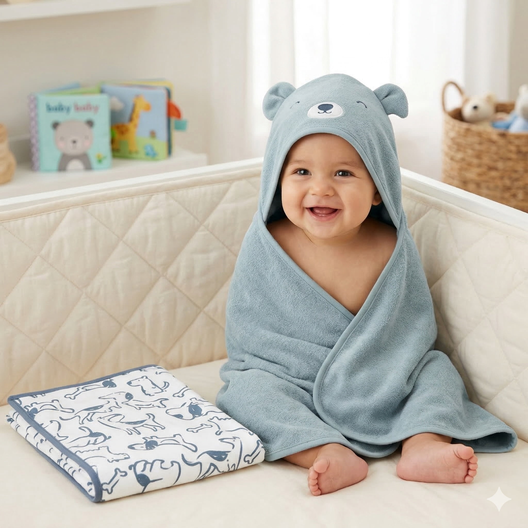 Baby 2-Pack Hooded Baby Towels