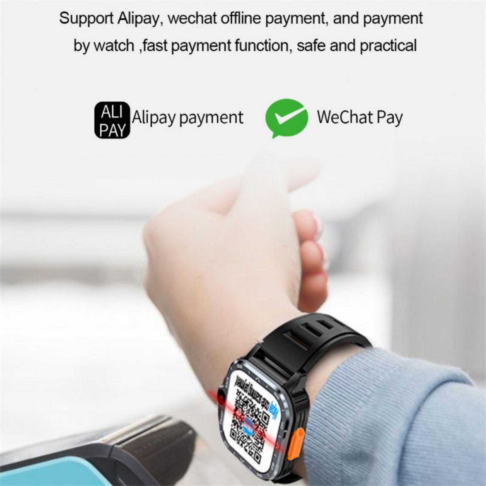 PGD Watch Smart Watch Inch Screen Wifi Video Calls Watches