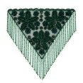 thumbnail image 2 of Beading Fringe Tassel Patches Satin Rose Applique Epaulets Shoulder Board Applique Collar Sew on Wedding Dress Decorative 1 piece, 2 of 5