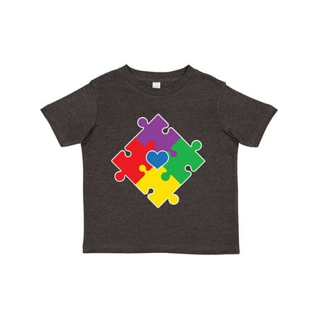 

Inktastic Autism Awareness Month Puzzle Boys or Girls Toddler T-Shirt