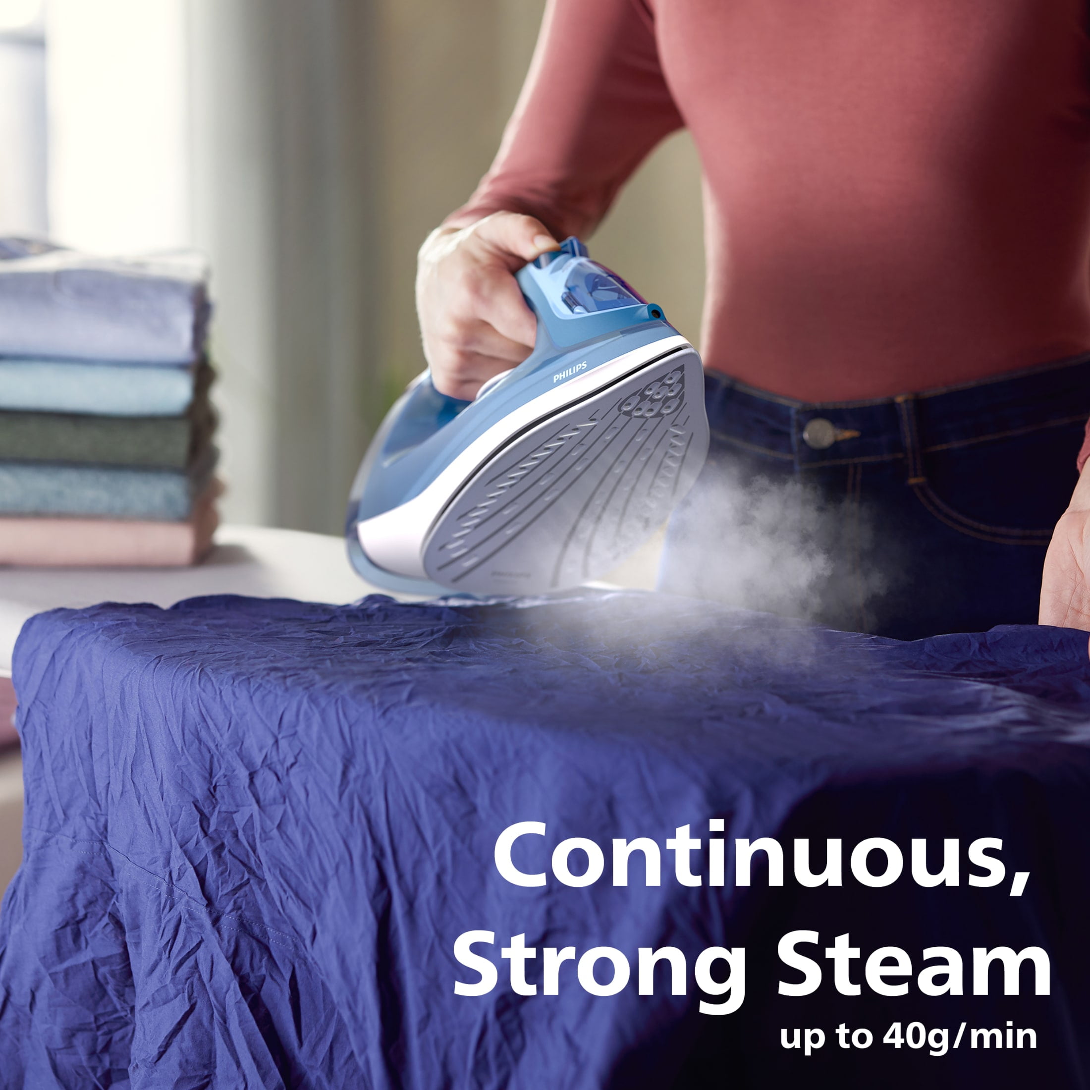 Philips 3000 Series Steam Iron, Blue