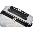 thumbnail image 3 of Set de 4 Maletas Rígidas de Viaje Travel Elite G (25 kg) M (20 kg) C (10 kg) Carry On (8kg) Gris, 3 of 7