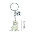 1pc Cute Pet Dog Alloy Keychain Hanging Cute Dog Keychain Accessories For Kids Dog Lover