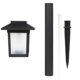 thumbnail image 4 of Yuarrent 2 uds lámpara de césped al aire libre LED luz cálida lámpara de paisaje con energía solar lámpara de paisaje impermeable con diseño de Iluminación y accesorios Yuarrent HA012933-00, 4 of 6