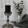 thumbnail image 4 of Mainstays Unscented Decorative Pillar Candle 3x4 Black, 4 of 6