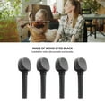 thumbnail image 2 of Violin Peg, Fine Workmanship 4Pcs Black Portable Violin Tuning Peg  For Replacement, 2 of 7