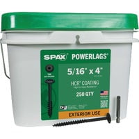 Spax PowerLags 5/16 In. x 4 In. Washer Head Exterior Structure Screw (250 Ct.)