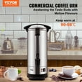 thumbnail image 2 of VEVOR Commercial Coffee Urn 110 Cup Dispensador de cafe de acero inoxidable Fast Brew, 2 of 9