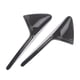 thumbnail image 1 of 2 cubiertas protectoras para cámara lateral compatibles con moldura decorativa Tesla Model 3 negro brillante, 1 of 7