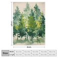 thumbnail image 4 of Orinice Trees Warm Lightweight Blanket Soft Fleece Blankets Throw Blanket for Living Rooms Sofa Decor Cow Gifts All Seasons 3 Sizes 40x50in, 4 of 6