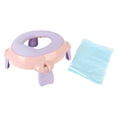thumbnail image 2 of Orinal de Viaje para Niños Pequeños Inodoro de Entrenamiento con Asiento de Orinal Plegable con Bolsa de Almacenamiento para Niños ANGGREK Otros, 2 of 8