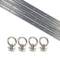 thumbnail image 1 of US Cargo Control 8 Piece Aluminum L-Track Tie Down System, Includes L-Track Rails and Single Stud Fittings for Easy Installation, Versatile Trailer Tie Down System for Motorcycles, ATVs and More, 1 of 4