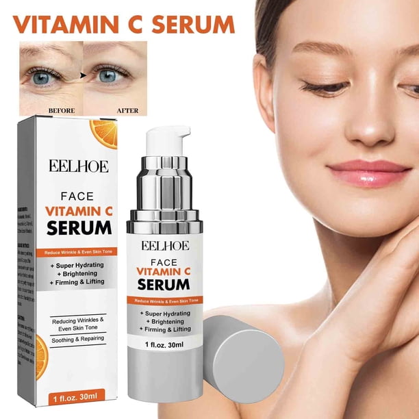 Coffret sérums - Vitamine C, bakuchiol, acide hyaluronique & collagène - 4 x 30 ml