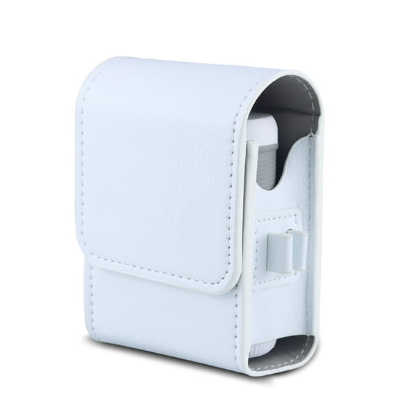 Golf Rangefinder Case PU Leather Golf Range Finder Carry Bag with Carabiner