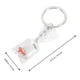 thumbnail image 5 of EeaseMX Pescado transparente Bolsa de agua Charm Bolsa de resina Tenedor de clave Simulación Pescado Colgante, 5 of 7