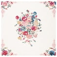thumbnail image 2 of Safavieh Blossom Jules Floral Area Rug, Pink/Ivory, 7' x 7' Square, 2 of 11