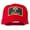 Red, variant on North Dakota State High Profile Patch Cap - Navy OSFM