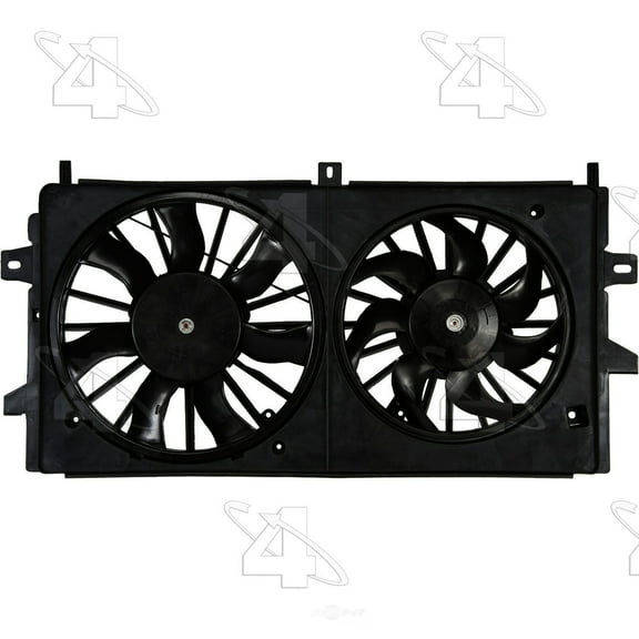 Dual Radiator and Condenser Fan Assembly