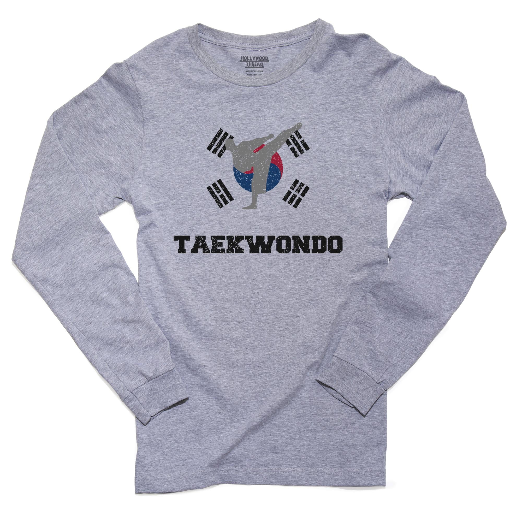 Hollywood Thread South Korea Olympic Taekwondo Flag Silhouette