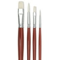 thumbnail image 2 of Blick Master Bristle Brush Set - Long Handle, Set of 4, 2 of 2