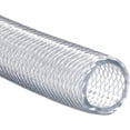 ID x 1" OD x 100 ft) Flexible Non Toxic Clear High Pressure, Reinforced