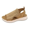 thumbnail image 1 of Sandales Pantoufles Chaussures pour Femmes P pour Femmes Sandales Taille 41 Larges Sandales pour Femmes Taille 9 Sandales en Gelée pour Femmes Sandales Plates pour Femmes Sandales à Lanières pour Femmes 9 Sandales à Lacets pour Femmes, 1 of 4