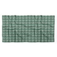 thumbnail image 5 of Bimba Green Swan & Moroccan Damask Pure Silk Printed Head Bandanas Summer Neck Wrap Scarf 40 x 80 Inches, 5 of 6