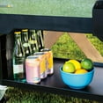 thumbnail image 6 of Permasteel 120-Qt Galvanized Steel Rolling Patio Cooler, 6 of 10