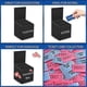 thumbnail image 5 of 12Pack Raffle Box Donation Box for Fundraising Ballot Box Cardboard Box with Ticket Slot and Remov, 5 of 5
