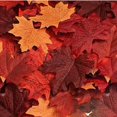 thumbnail image 1 of Echodone 600 Piezas Decoraciones De Hojas De Arce Artificiales Hojas De Otoño Para Acción De Gracias Hoja De Otoño Para Fiesta De Bodas, 1 of 5