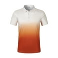 thumbnail image 1 of ameIAEA Mens Summer Short Sleeve Golf Tee Tops Casual Button Down Collared Business Shirts, 1 of 4