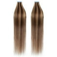 thumbnail image 5 of SEGO 40 Pcs Tape in Hair Extensions 100% Real Remy Human Hair Double Side Skin Tape Straight Silky Hair Clearance Black/Blonde/Red, 5 of 9