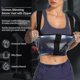 thumbnail image 5 of Traje de sauna para mujer Yashi chaleco de entrenamiento de cintura 3XL azul, 5 of 5