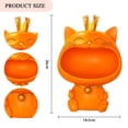 thumbnail image 2 of Adorno De Almacenamiento Para Gatos Estatua de resina con diseño de gato de la suerte, adorno de almacenamiento para llaves de entrada, decoración de escritorio de estudio (M) Ndcxsfigh Libre de BPA, 2 of 6
