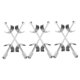 thumbnail image 5 of HONMEET 6Ud Conectores De Para En Acero Resistente Para Unión Firme Y Duradera, 5 of 6