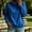 Blue, variant on Women Cowl Neck Long Sleeve Sweatshirt Loose Soft Pullover Top Solid Color Casual Lightweight Blouses for Fall Winter S-2XL Gray