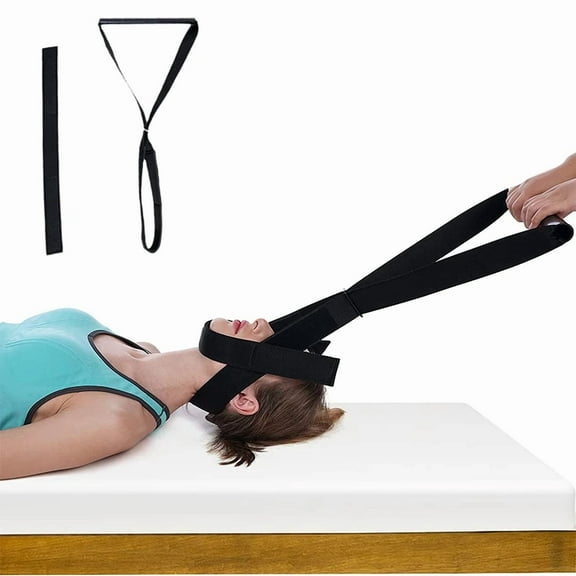 Y-shaped Strap Chiropractic Pressure Relief Traction Belt Neck Hanging Hanging Neck Chin Pad Physical Therapy Traction Head Belt