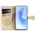 thumbnail image 3 of Funda Cartera FOXDOCK para Honor 90 Lite , Flip PU con Relieve de Gatos y Perros, Tarjetero y Soporte, 3 of 6