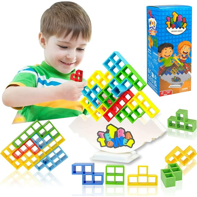 Bloque de construcción de Jenga Swing, juguete de equilibrio, juguete interactivo educativo Jenga, juguete interactivo educativo