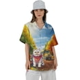 thumbnail image 4 of Goodbye Summer Exotic Shorthair Hello Fall Time for School Hawaiian Shirt Breathable Summer Unisex Merch Cat Lover Kitten Owner Gifts - 02014, 4 of 6