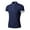 Navy, variant on Sngxgn Men's Print Short Sleeve Cotton Polo T-Shirt(Navy,XXXXXL)