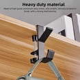 thumbnail image 4 of Desk Bag Hook, Stocking and Garland Hanger Detachable Space Saving Reduce Desk Clutter Rugged Construction  for Bedroom for Backpack, 4 of 7