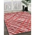 thumbnail image 3 of Ahgly Company Machine Washable Indoor Rectangle Transitional Pastel Pink Area Rugs, 2' x 5', 3 of 7