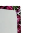 thumbnail image 3 of Ambesonne Flowers Fitted Sheet, Watercolor Spring Peony, California King, Lilac Pink and Raspberry, 3 of 5