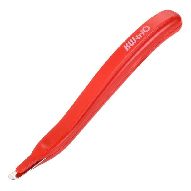 Uxcell Herramientas de Removedor de Grapas Magnéticas para Oficina y Hogar, Rojo