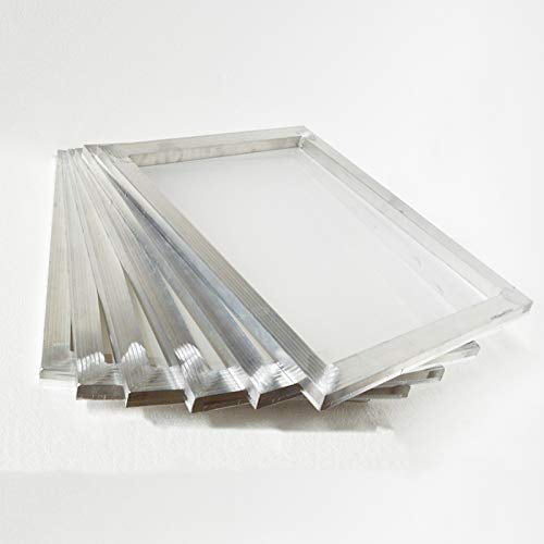 6pcs 18" x 20" Aluminum Screen Printing Frames With 160 White Mesh Count-Pick up 