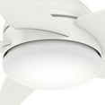 thumbnail image 3 of 59350-Casablanca Fans-Isotope - 5 Blade 44 Inch Ceiling Fan with Wall Control in Modern Nautical Style and includes 5 Motor Speed settings-Fresh White, 3 of 14