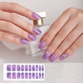 thumbnail image 3 of Semi Cured Nails Polish Stickers Gels Nails Stickers Gels Nail Strips for Woman, 3 of 20