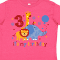 thumbnail image 4 of Inktastic Safari 3rd Birthday Boys or Girls Toddler T-Shirt, 4 of 5