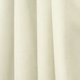 thumbnail image 3 of Exclusive Home Curtains Loha Linen Braided Tab Top Curtain Panel Pair, 54x96, Ivory, 3 of 7